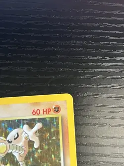 Pokemon TCG Hitmonlee 7/62 Fossil Set Holo Rare Card Vintage WOTC 1999 LP - Image 4