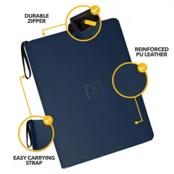 X PRO 1000+ Card Binder - Comes with 200 Card Sleeves | Compatible with TCG, ... - Image 2