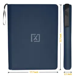 X PRO 1000+ Card Binder - Comes with 200 Card Sleeves | Compatible with TCG, ... - Image 3