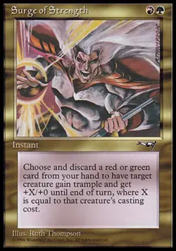 Surge of Strength - Medium Play MTG Alliances - Image 1