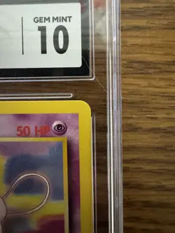 2000 Pokemon Black Star Promos #8 Mew Pokemon League CGC 10 PSA 10 Quality - Image 3