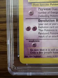 2000 Pokemon Black Star Promos #8 Mew Pokemon League CGC 10 PSA 10 Quality - Image 4