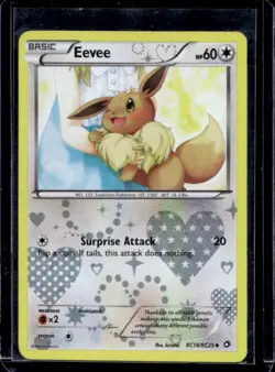 2013 Pokemon Black & White Legendary Treasures Eevee Radiant #RC14/RC25 - Image 1