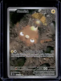 2024 Pokemon Surging Sparks Stunfisk #202/191 - Image 1