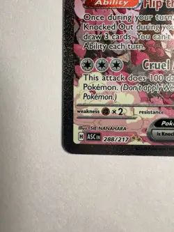 Pokemon TCG Ascended heroes Fezandipiti Ex 288/217 Special Illustration Rare NM - Image 2
