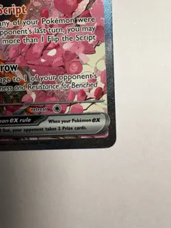 Pokemon TCG Ascended heroes Fezandipiti Ex 288/217 Special Illustration Rare NM - Image 3