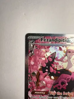 Pokemon TCG Ascended heroes Fezandipiti Ex 288/217 Special Illustration Rare NM - Image 5