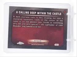 A CALLING DEEP WITHIN THE CASTLE 2016 TOPPS STAR WARS REFRACTOR #53 Q2167 - Image 2