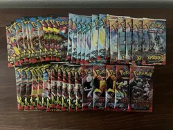 Pokemon 40 Sealed Packs Destined Rivals,Mega Evolution,surging sparks etc. - Image 1