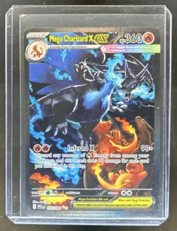 2025 Pokemon PFL Mega Charizard X ex Special Illustration Rare #125/094 - Image 1