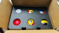 6 Pokemon TCG Pokeball Tins, 18 Booster Packs Factory Sealed from Costco - Image 2