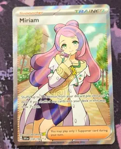 Pokemon: SV01: Scarlet & Violet Base Set: Holofoil Miriam (238/198): LP Con - Image 1