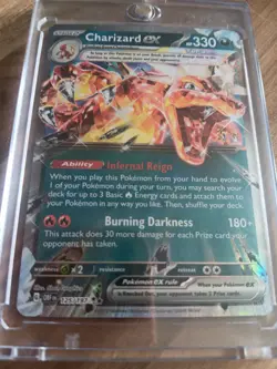 🔴Charizard ex - 125/197 - Double Rare NM, English Pokemon Obsidian Flames☄ - Image 1