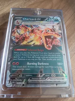 🔴Charizard ex - 125/197 - Double Rare NM, English Pokemon Obsidian Flames☄ - Image 2