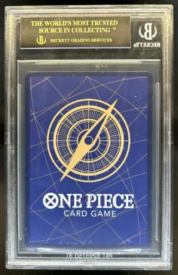 2025 One Piece Seas Seven Japanese Dracule Mihawk SP #OP12030 BGS 10 Black Label - Image 2