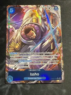 Issho - EB04-022 (Alternate Art) Alt Art The Azure Sea's Seven Foil One Piece - Image 1