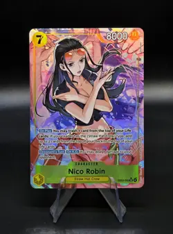 One Piece Nico Robin SR Alt Art EB03-055 Heroines Edition English - Image 1