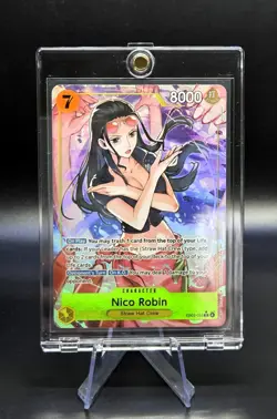 One Piece Nico Robin SR Alt Art EB03-055 Heroines Edition English - Image 3