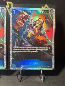 Crocodile OP09-046 SR Foil Emperors in the New World One Piece CCG (x2) - Image 2