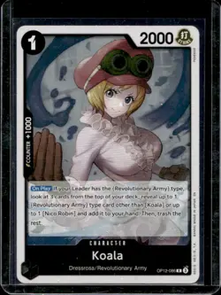 2025 One Piece Legacy of the Master Koala Rare #OP12-086 - Image 1