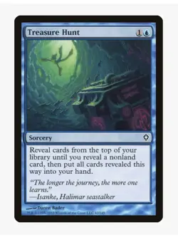 Treasure Hunt | MTG WWK | Pauper EDH Combo Card Draw | LP - Image 1