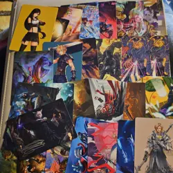 Lot of bulk art cards (1 stamp auto) Magic the Gathering - Image 1