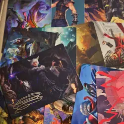 Lot of bulk art cards (1 stamp auto) Magic the Gathering - Image 4