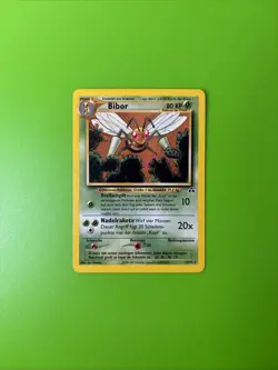 Beedrill 18/75 Neo Discovery GERMAN Bibor Pokemon Card NM - Image 1