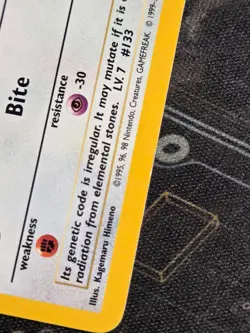 Eevee #11 Black Star Promo Holo Rare Vintage Pokemon Card - Image 3