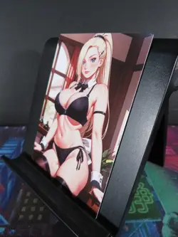 Ino Yamanaka Naruto Custom Art Card NM Anime Sexy Waifu CCG Collectible - Image 2