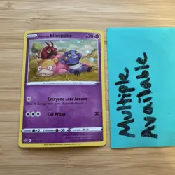 Galarian Slowpoke SWSH126 SWSH: Sword & Shield Promo Cards Holo LP - Image 1