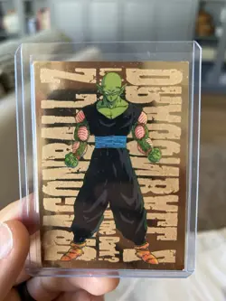 1999 Dragon Ball Z Artbox JPP/Amada Card Piccolo Gold Foil MP #G-7 - Image 1