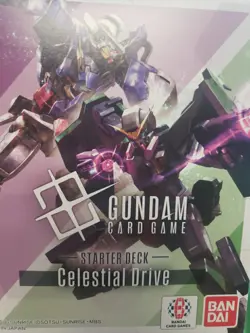Gundam Card Game Celestial Drive Starter Deck ST07 Sealed ENGLISH - Image 1