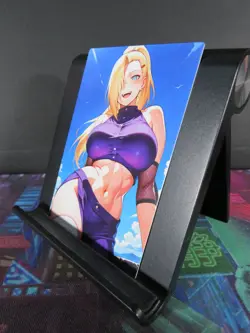 Ino Yamanaka Naruto Custom Art Card NM Anime Sexy Waifu CCG Collectible - Image 2