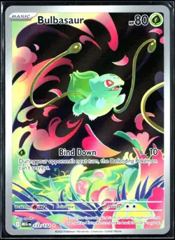2025 Mega Evolution Bulbasaur #133 Illustration Rare Pokemon Card - Image 1