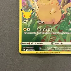Pokemon Pikachu TCG Holo Rare Card 2021 Celebrations Series 5/25 25th - Image 5