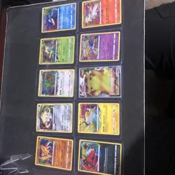Pokemon 10 Mixed Card Lot - Image 1
