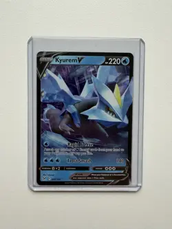 Kyurem V 048/196 Lost Origin Ultra Rare Holo Pokemon TCG Card English Near Mint - Image 1