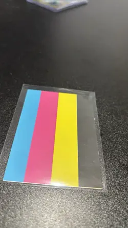 Yu-Gi-Oh! TCG "Color Test Print" Card (Production Misprint/Error) - Image 4