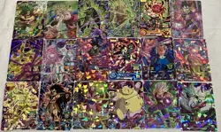 10 SDBH Dragon Ball Heroes Villain Promo SR Holo Random Lot Select 3 Cards - Image 1