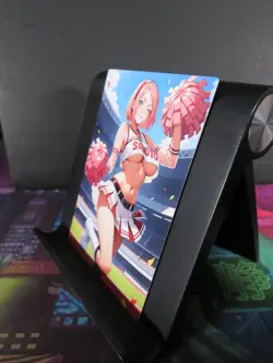 Sakura Haruno Naruto Custom Art Card NM Anime Sexy Waifu CCG Collectible - Image 2