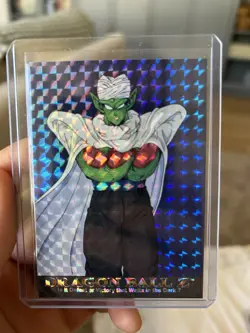 Dragon Ball Z Card NM #09 Piccolo Prism Holo Foil CCG TCG 1996 - Image 1
