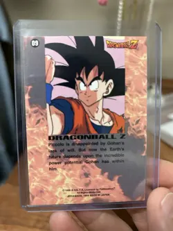 Dragon Ball Z Card NM #09 Piccolo Prism Holo Foil CCG TCG 1996 - Image 2