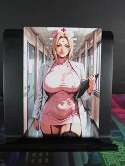 Tsunade Naruto Custom Art Card NM Anime Sexy Waifu CCG Collectible - Image 1