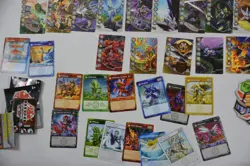 Bakugan Huge Lot Heavy And Light Cards, Rule Books - Image 2