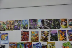 Bakugan Huge Lot Heavy And Light Cards, Rule Books - Image 3