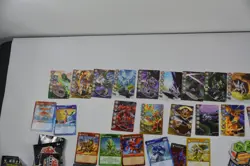Bakugan Huge Lot Heavy And Light Cards, Rule Books - Image 5