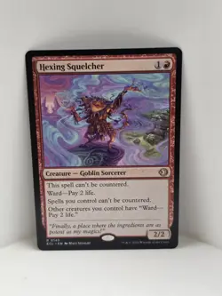 Magic: The Gathering Lorwyn Eclipsed #145 Hexing Squelcher Rare - Image 1