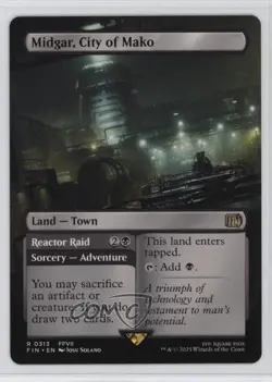 Midgar City of Mako (Borderless) Magic: Final Fantasy FIN #0313 - Image 1