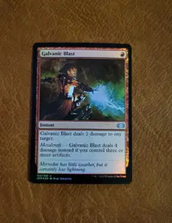 NM FOIL Galvanic Blast 125/332 Double Masters 2020 2XM - Image 1
